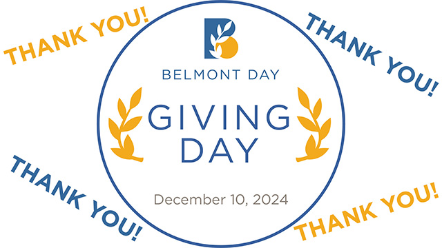 B is for Belonging at Belmont Day logo art